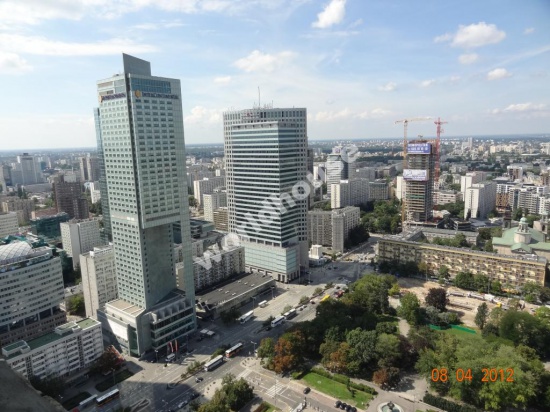 Warszawa - kamienica przy Pałacu Kultury i Nauki